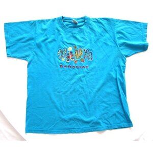 Vintage Men's Dorsett Cotton Bahama Short Sleeve TShirt Size Large (MT33)
